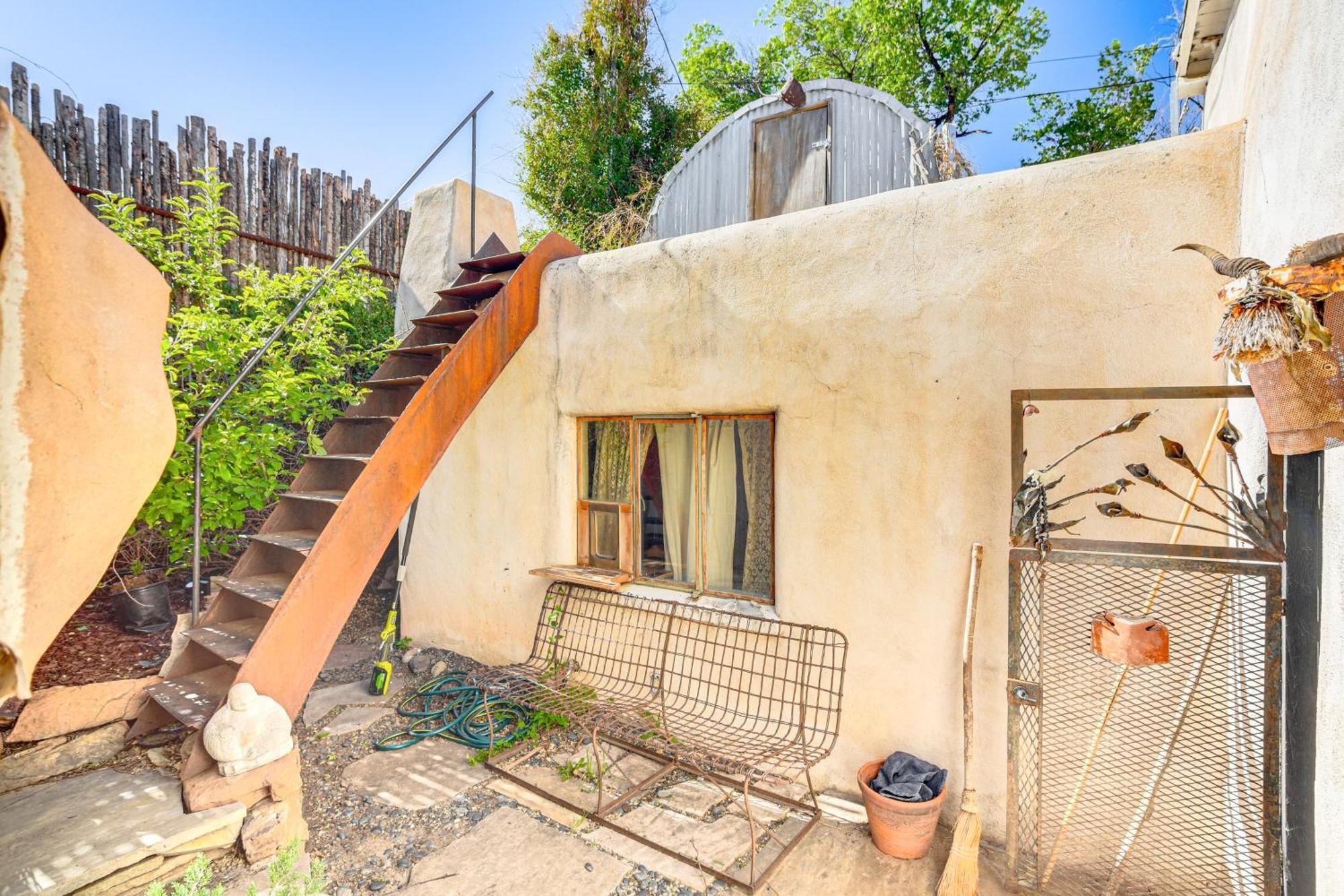 Adobe Studio 2 Blocks To Downtown Santa Fe Plaza! Exteriör bild